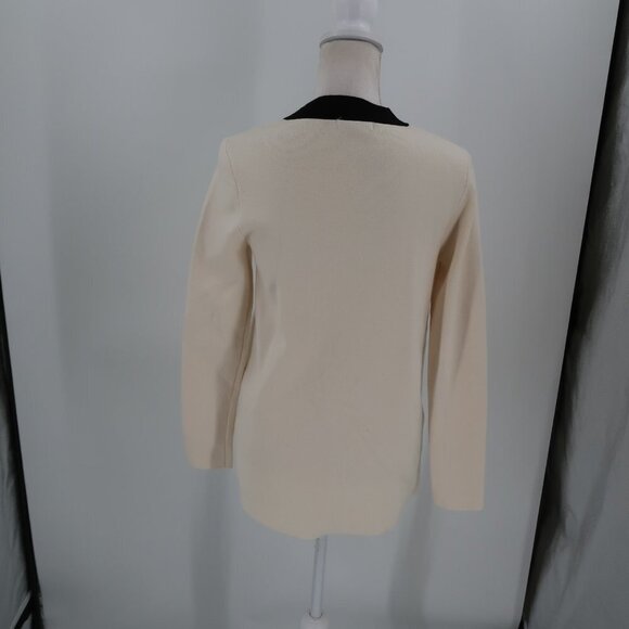 H&M Women's White Black Cardigan Size Small - Picture 6 of 6